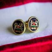 Kenya Emblem Cufflinks