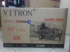 Vitron 50 Inch Smart Android 4K UHD Tv with Bluetooth