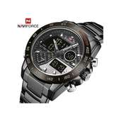 NAVIFORCE Men Digital Watch LED Hands Wristwatch NF9171