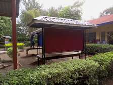 T- shaped Information centre,/ Noticeboards 8*8ft
