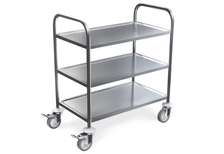 stainless steel luggage trolley