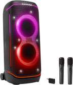 JBL PartyBox Speaker Black with RGB Lights & Mics