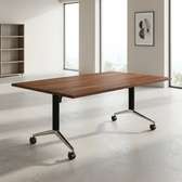 Boardroom Table; 2.4m Folding Boardroom Table in Tabaka