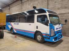Isuzu AS 828 Passenger Bus White Blue Durable