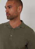 UK Original - Threadbare men’s polo alwin knitted top
