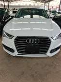 Audi A6 white sunroof