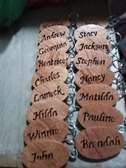 Customized keyholders.