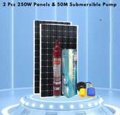Solar Pump Kit 2x250W Panels 50M Submersible