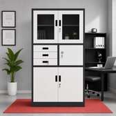 Metal Office Cabinet with Safe