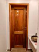 Interior design mahogany panel doors