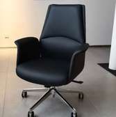Ergonomic Office Chair Black Adjustable Height