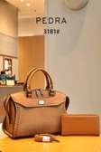 Pedra  Vintage textured structured handbag 2-in-1