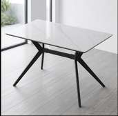 Dining Table; Modern Stone Dining Table