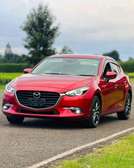 Make Mazda Axela Red color hybrid 2000cc petrol  2018.