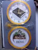 God Did It Motivational Wall Clock with Photo Frame