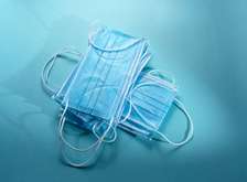 Disposable Surgical Masks Light Blue Elastic Ear Loops