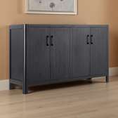 Executive 4-Door Wooden Office Storage Cabinet