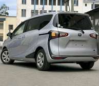 Toyota sienta hybrid silver
