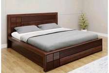 🛏️ Luxury Mahogany Bed Frame