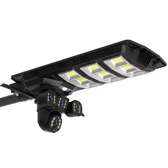 Solar Security Light Motion Sensor Adjustable Panels