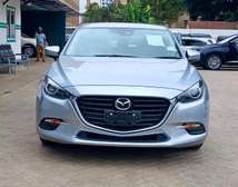 Mazda Axela Silver color fully loaded 2018 model.