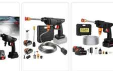 Cordless High Pressure Washer with Rechargeable Battery