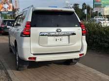 Make Toyota Land cruiser Prado TX White 2019 model.