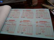 RECEIPT BOOKS PRINTING