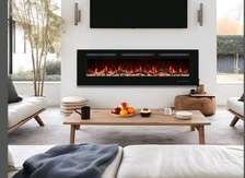 50-Inch Modern LED Electric Fireplace Heater