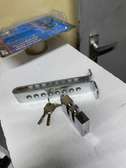 Stainless steel car pedal lock