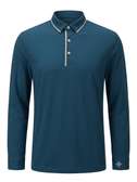 long sleeve polo shirt