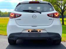 Mazda Demio 
Year 2019
Model fully loaded white color.