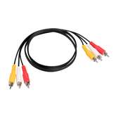 3-RCA AV Male to Male Cable