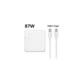 Laptop Charger for Mac 20.2V 4.3A 87W USB-C Power Adapter