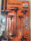 T Handle Torx Screw Driver Set