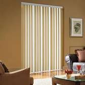 Vertical Blinds White PVC Durable Light Control
