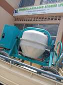 400-litre diesel-powered portable concrete mixer