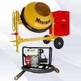 Offer Concrete Mixer Menegotti C/W Engine + Poker Vibrator
