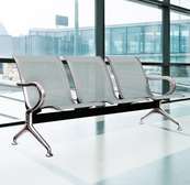Metal 3 Person Waiting Office Bench