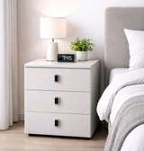 Bedside cabinet with 3 drawers