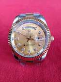 Rolex Day-Date Two-Tone Diamond Champagne Dial