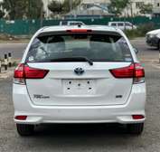 Toyota Fielder hybrid Pearl white color 2018 model .
