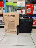 tagwood 8” rechargeable portable speaker