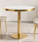 Dining Table; Round Marble Dining Table in Kiamokama