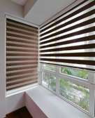 Modern Zebra Blinds Neutral Tones Light Control
