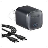 Anker NANO CHARGER (45W) WITH USB-C CABLE BLACK