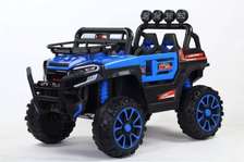Rugged Electric Kids UTV Red Black Off-Road