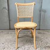 Woven Rope Back Dining Chair