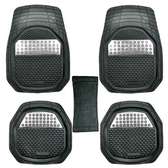 Universal Rubber Car Floor Mats Set 5-Piece All-Weather