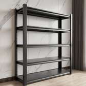 Bookshelf; 5-Tier Metallic Book Shelf in Suneka